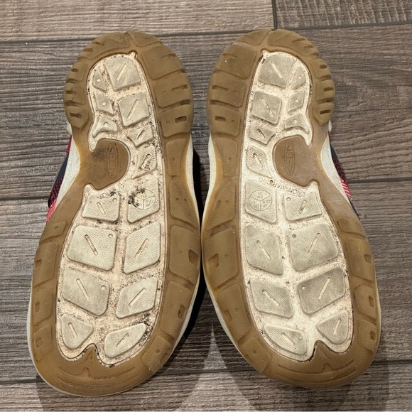 Keen Sandals Kids Blue Red Sport Hiking Fisherman Outdoor Washable Unisex Size 4 - Picture 14 of 14